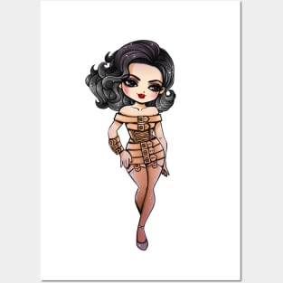 Chibi Vintage Dita Posters and Art